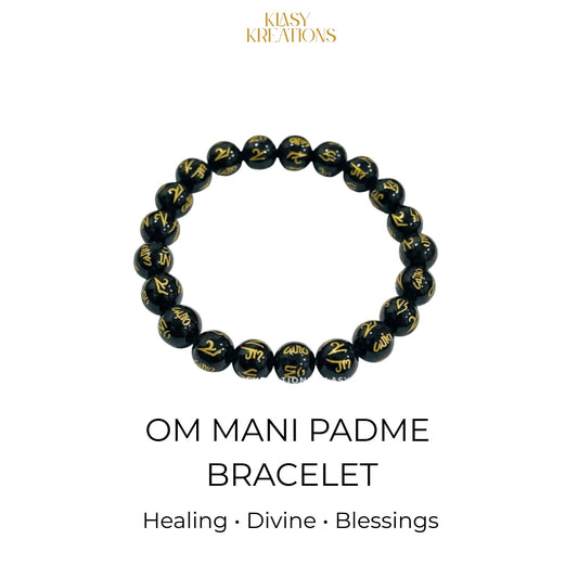 Om Mani Padme Bracelet - Peace, Healing, Divine Blessings