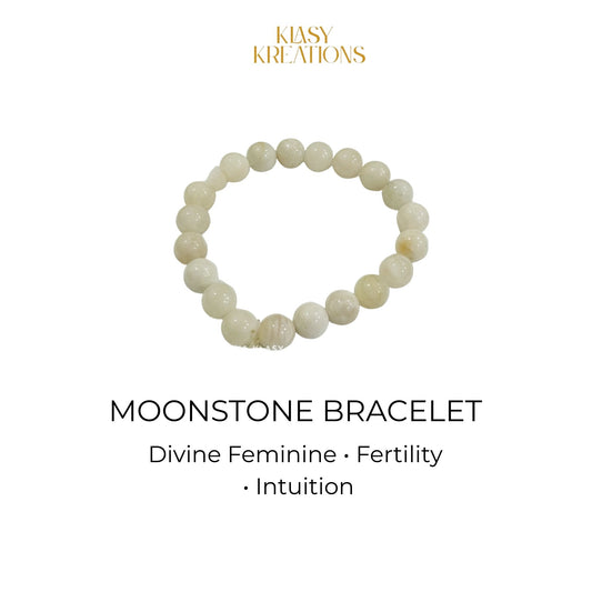 Moonstone Bracelet - Divine Feminine, Fertility, Intuition