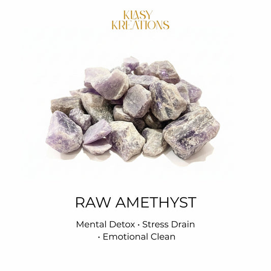 Raw Amethyst Stone - Calm | Intuition | Spiritual Protection