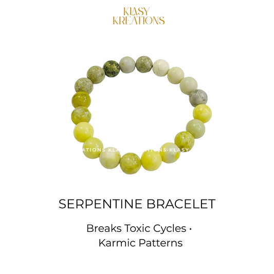 Serpentine Bracelet - Breaks Toxic Cycles, Karmic Patterns