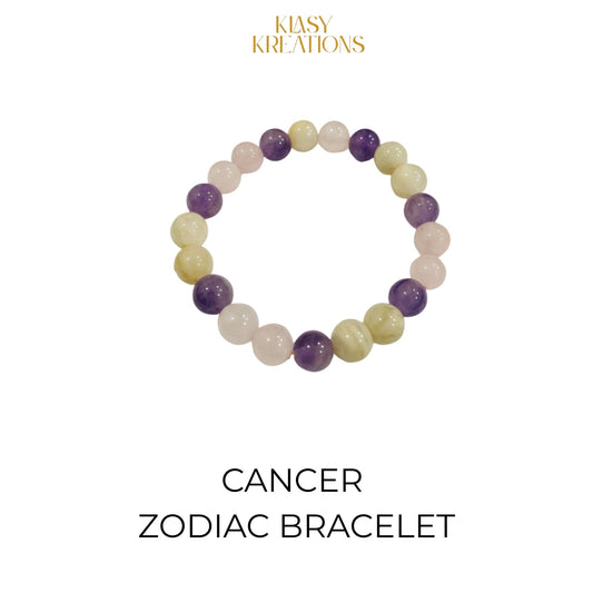 Cancer Zodiac Bracelet - Peace | Emotional Healing | Intuition
