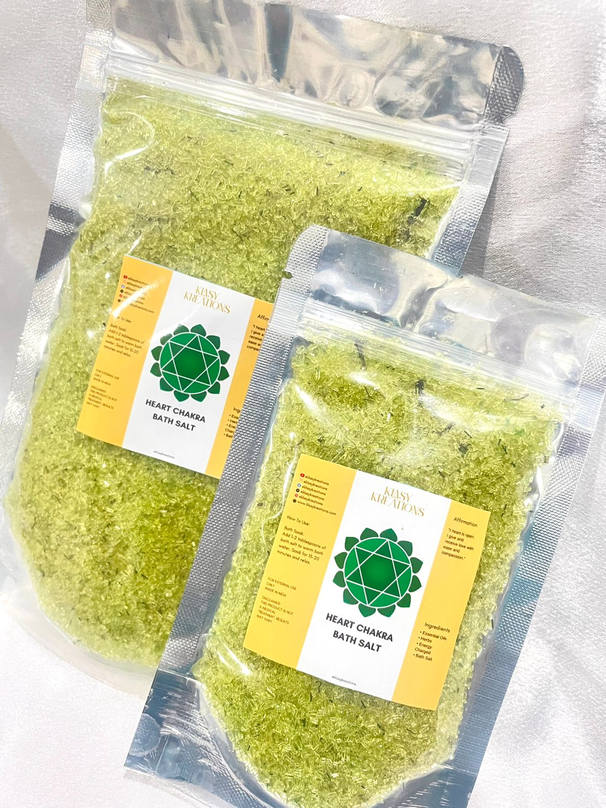 Heart Chakra Love Soak Bath Salt