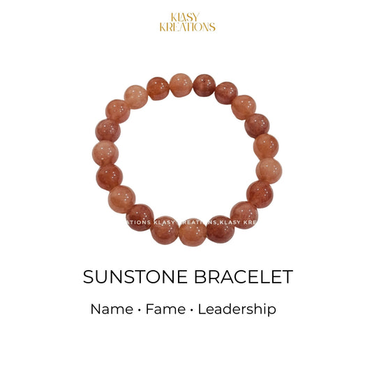 Sunstone Bracelet - Leadership, Name, Fame