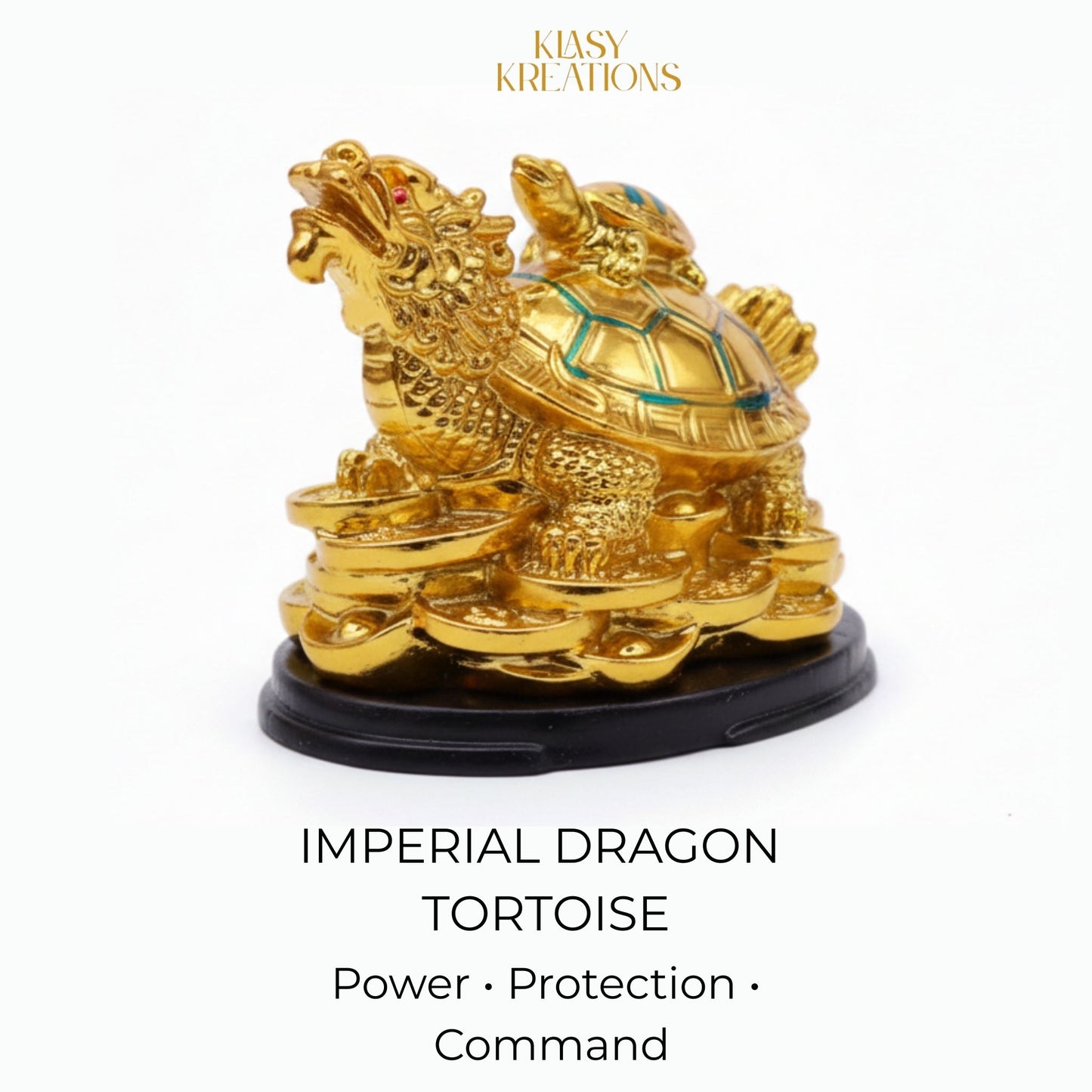 Dragon with Tortoise - Power | Protection | Stability