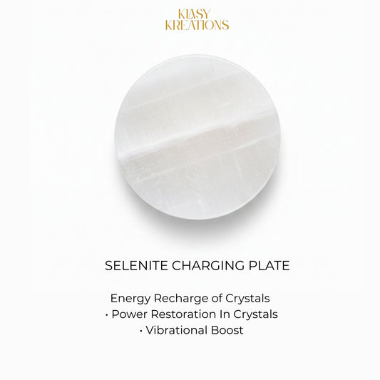 Selenite Charging Plate